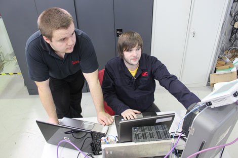 Image for Gwent electrical engineering apprentices switch on to compete at prestigious WorldSkills UK